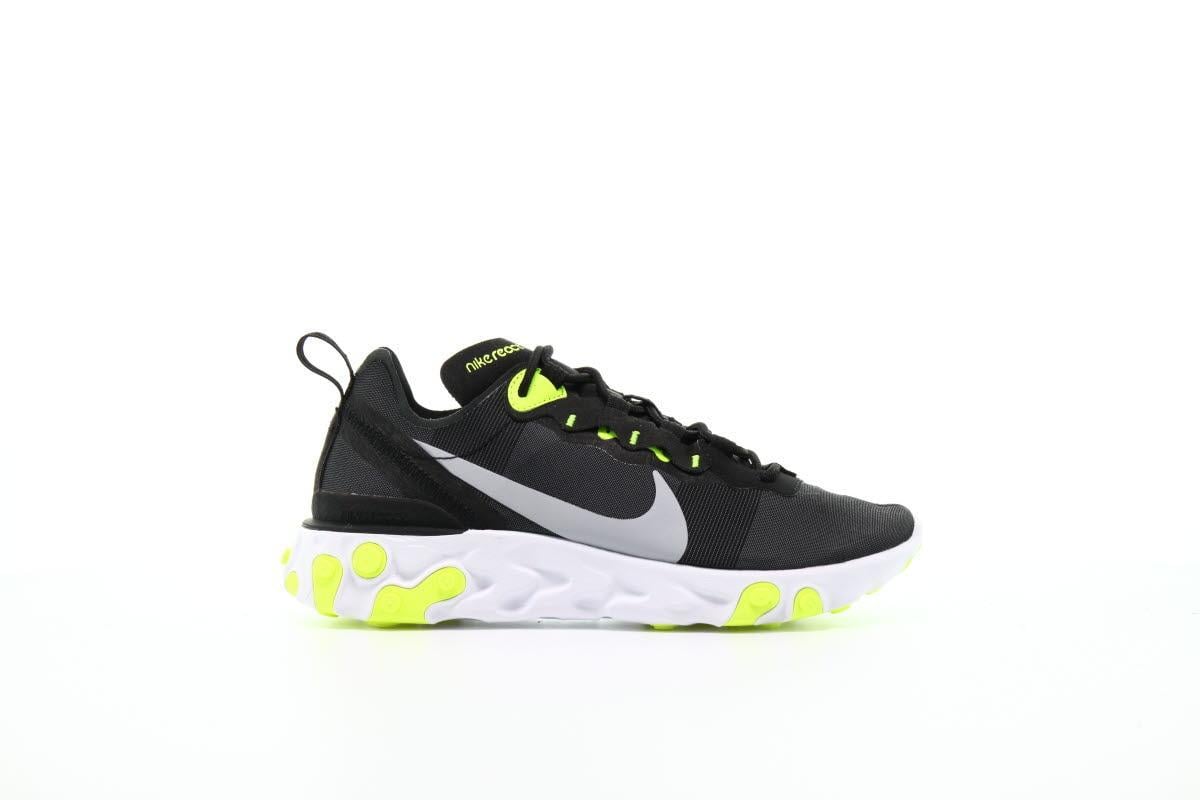 Nike WMNS React Element 55 "Black Volt"