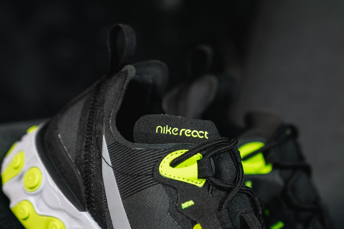 Nike WMNS React Element 55 "Black Volt"