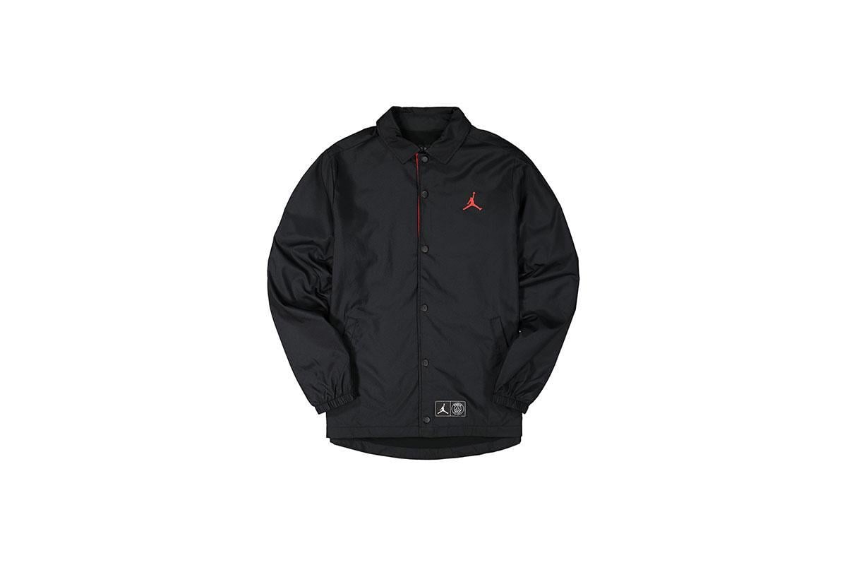 Air Jordan PSG Coach Jacket "Black"