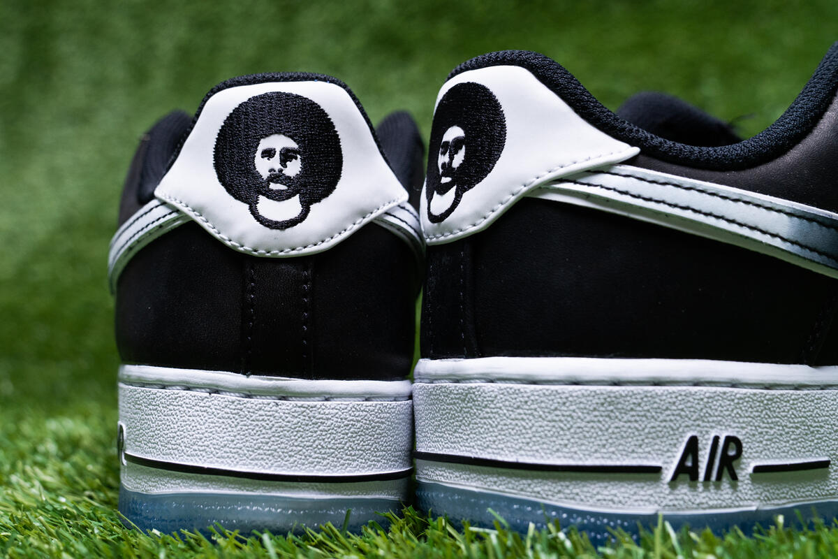 Nike x Colin Kaepernick Air Force 1 '07 "Black" - Image 22