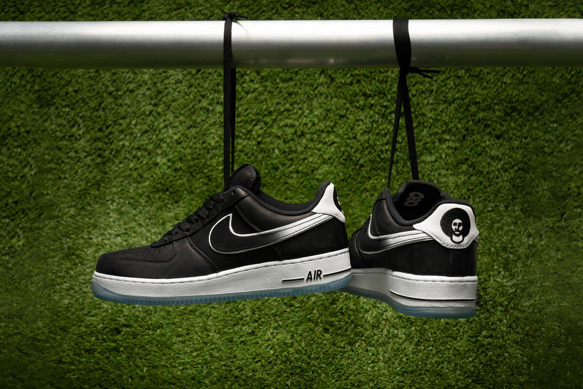 Nike x Colin Kaepernick Air Force 1 '07 "Black" - Image 21