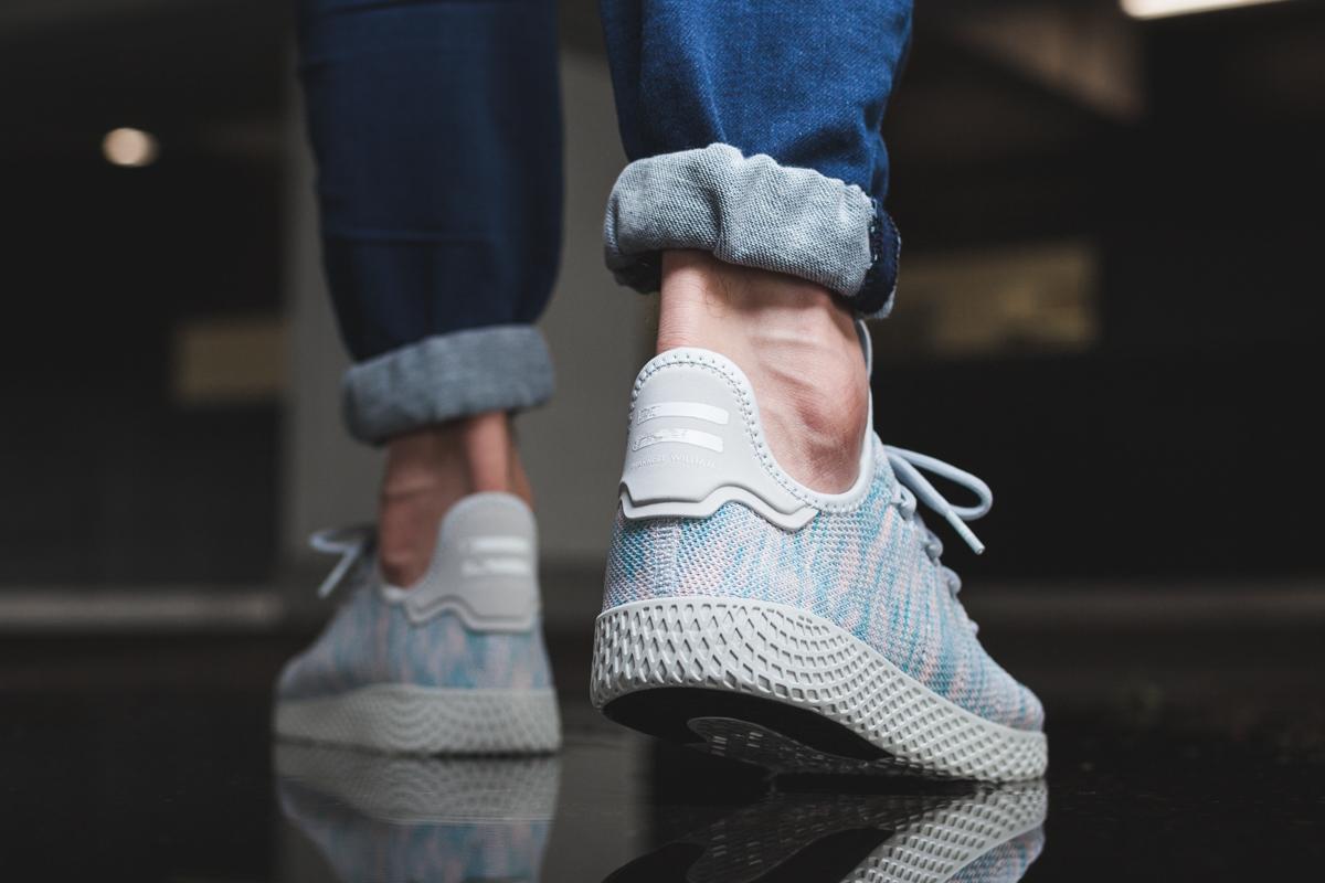 adidas gazelle silver green womens adidas Originals x Pharrell Williams Hu Holi Tennis BC main image 1
