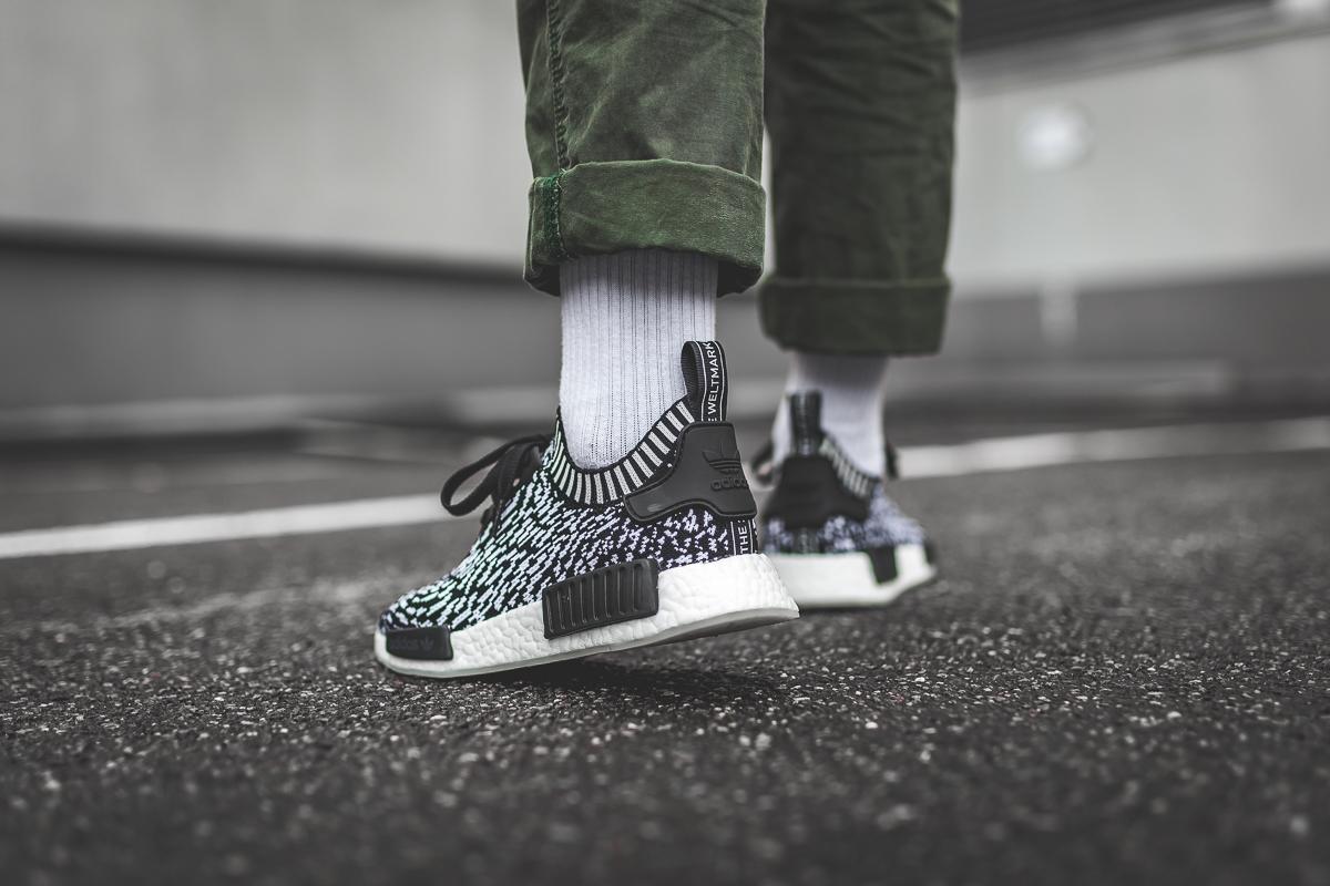 adidas gazelle silver green womens adidas NMD_R1 Prime Blue Mens Running Shoe Black GZ9256 – Shoe Palace main image 1