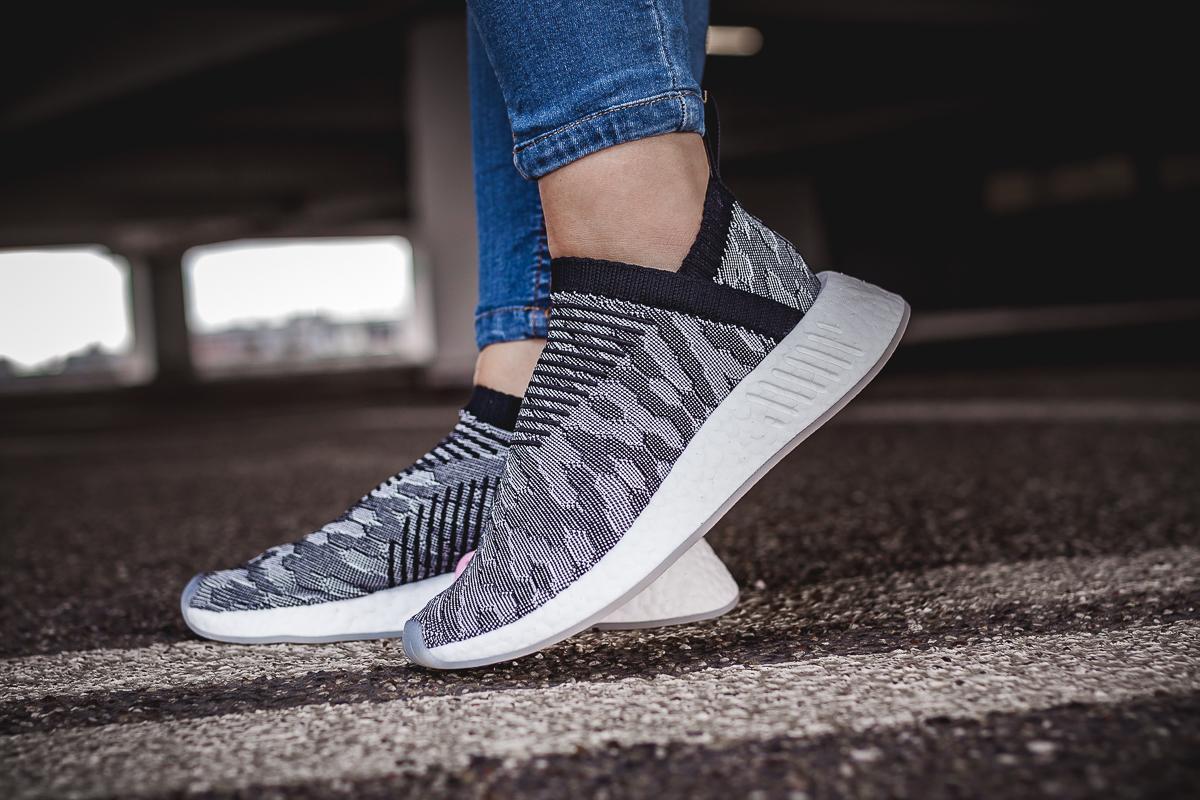 adidas gazelle silver green womens adidas NMD CS2 PK / Core Black main image 1