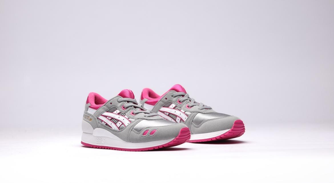 Asics Gel Lyte III PS Light Grey/White - Image 3