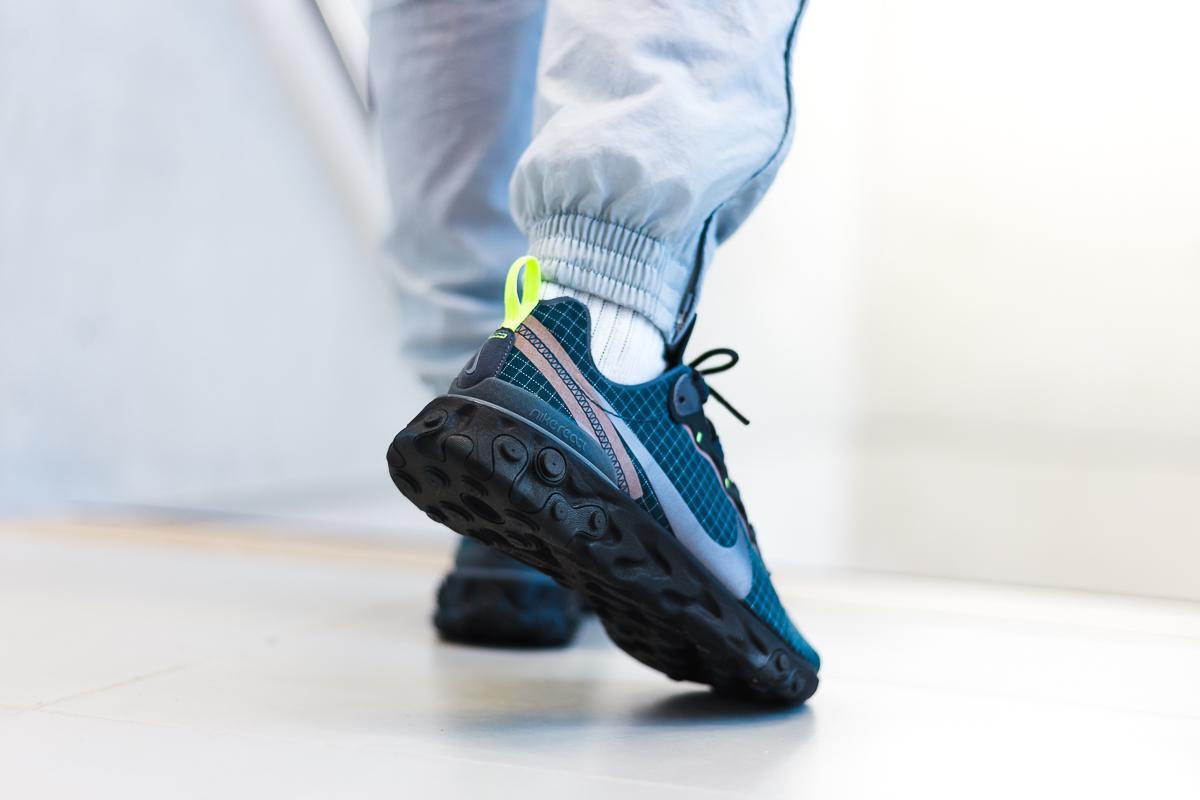 Nike React Element 55 Volt Dark Grey Photo Blue Size 8.5 Nike React Element 55  main image 4