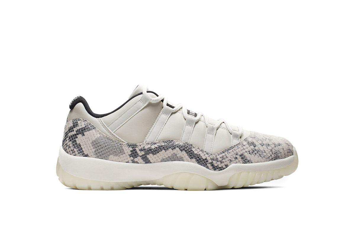 Air Jordan 11 Retro Low LE "Snakeskin Light Bone"