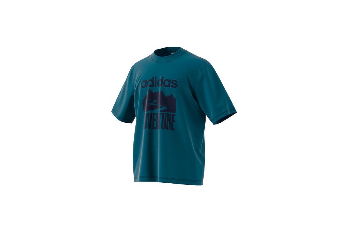 adidas Originals Adventure Tee "Real Teal"