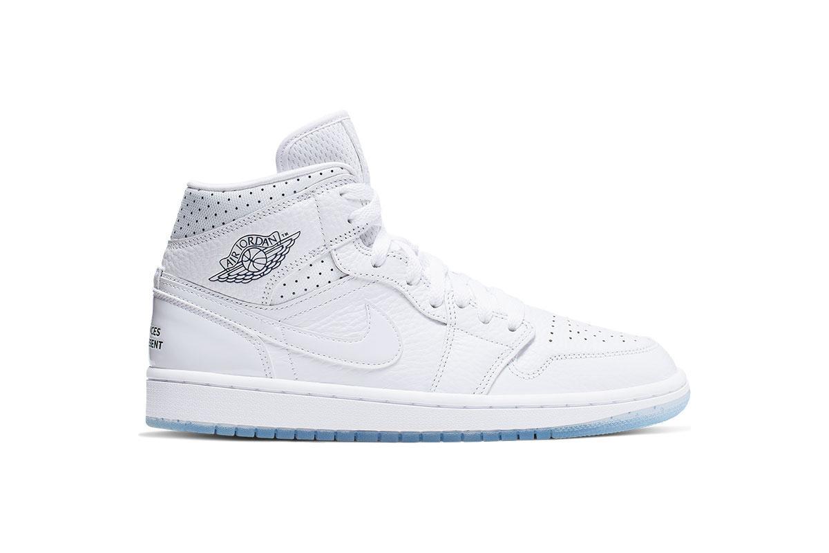 Air Jordan Wmns 1 Mid "White"