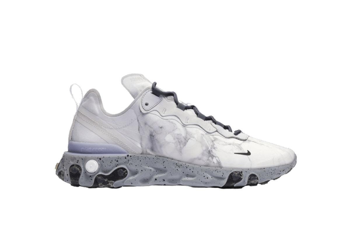 Nike x Kendrick Lamar React Element 55 "Pure Platinum"