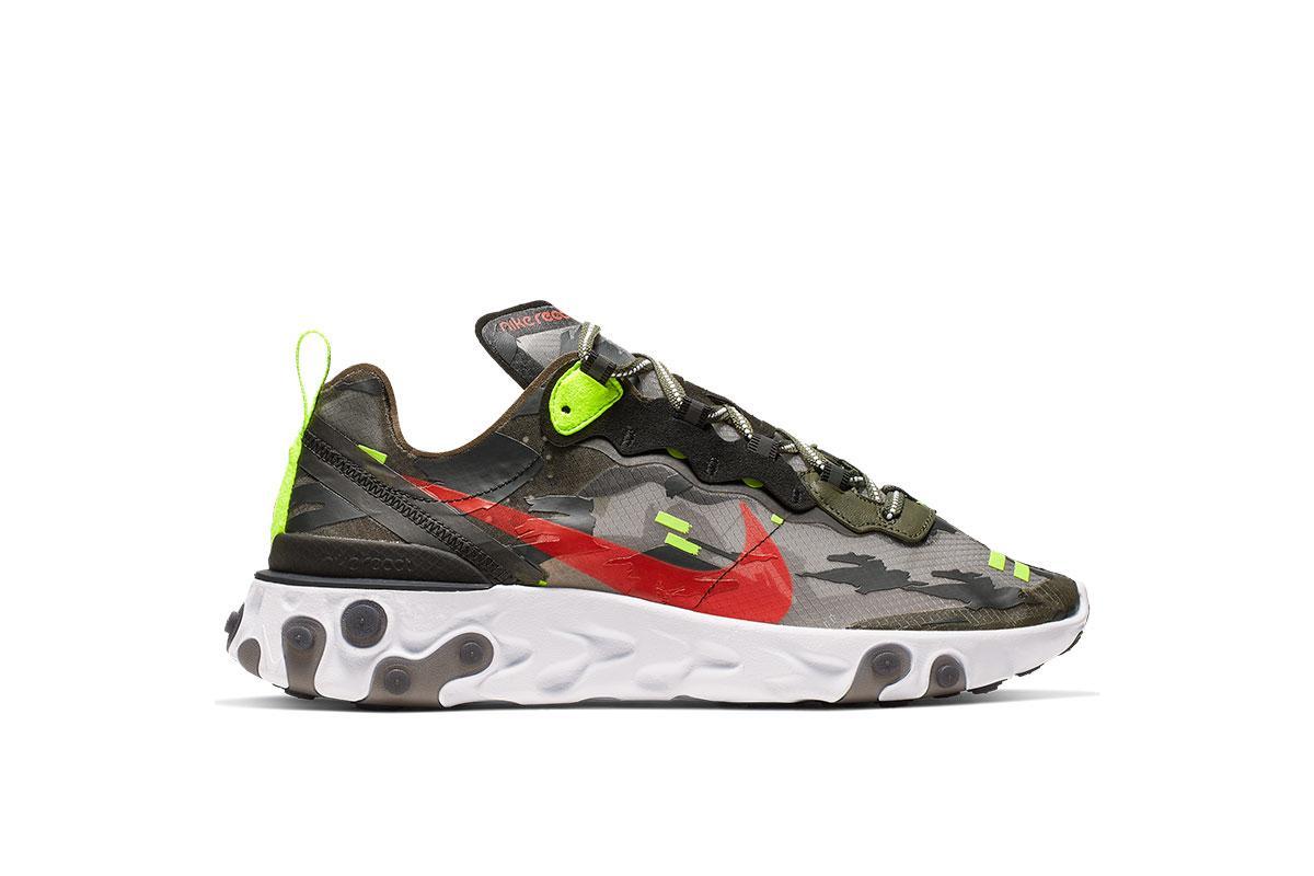 Nike React Element 87 "Medium Olive"