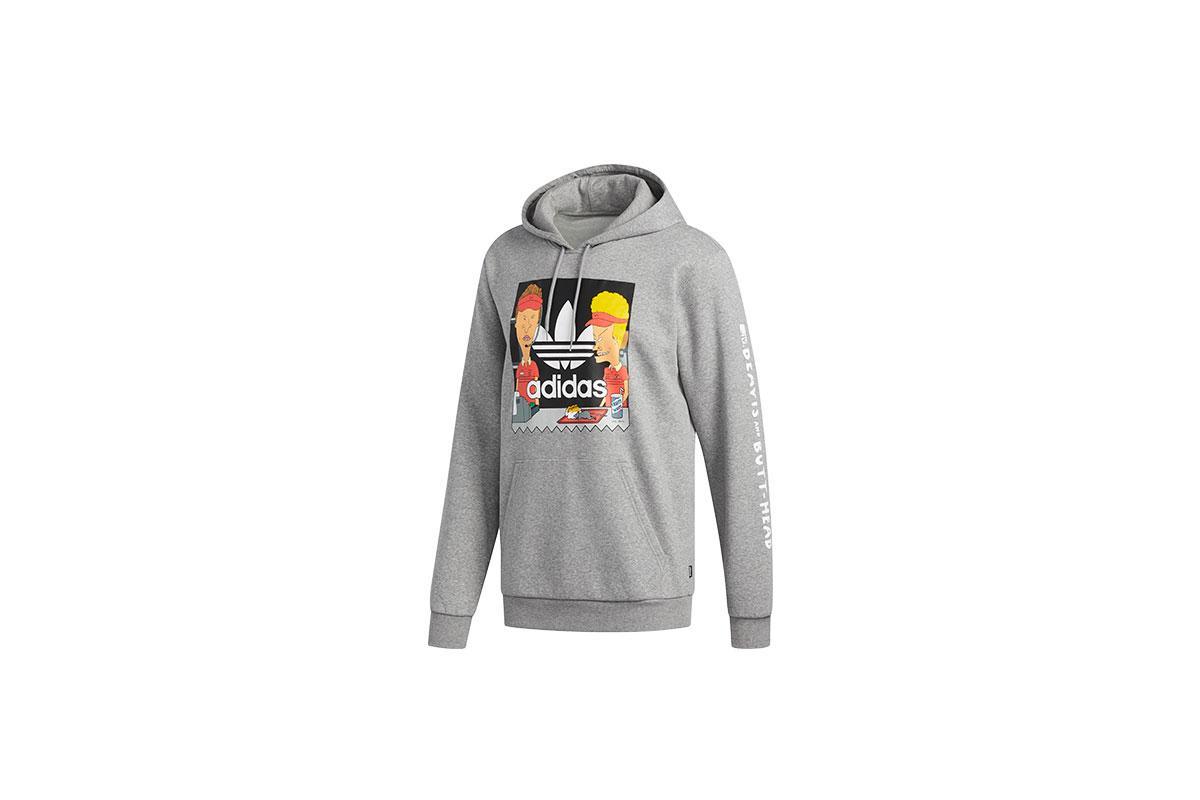 Beavis Butthead Mens Couch OG Logo Hoodie