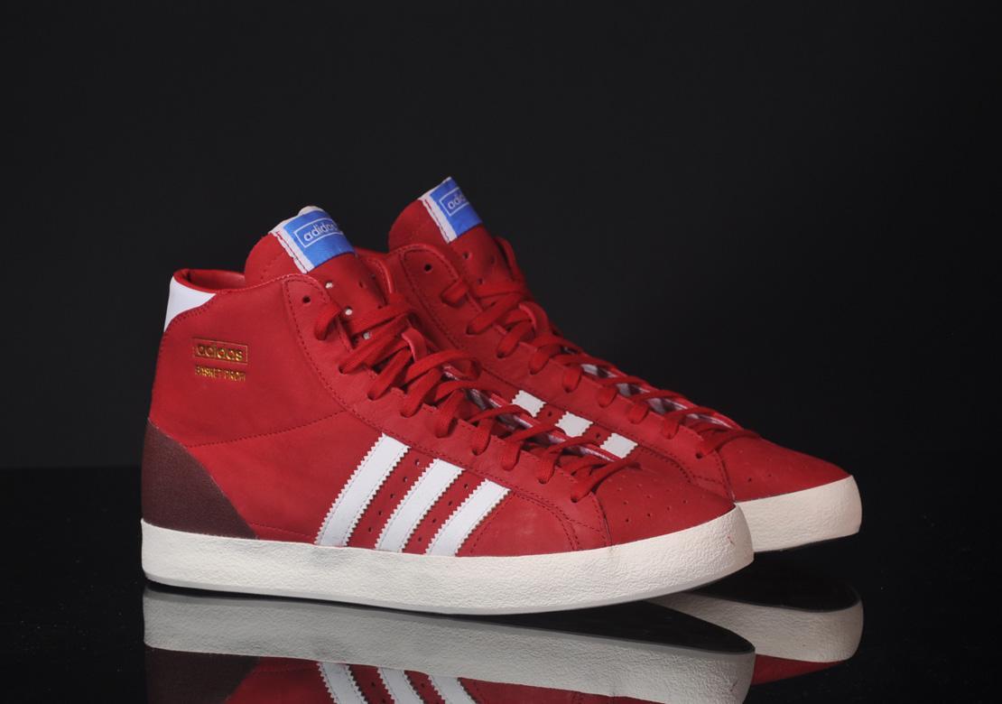 Adidas Sneaker Adidas Basket Profi Rot Adidas Boxing Shoes, Box