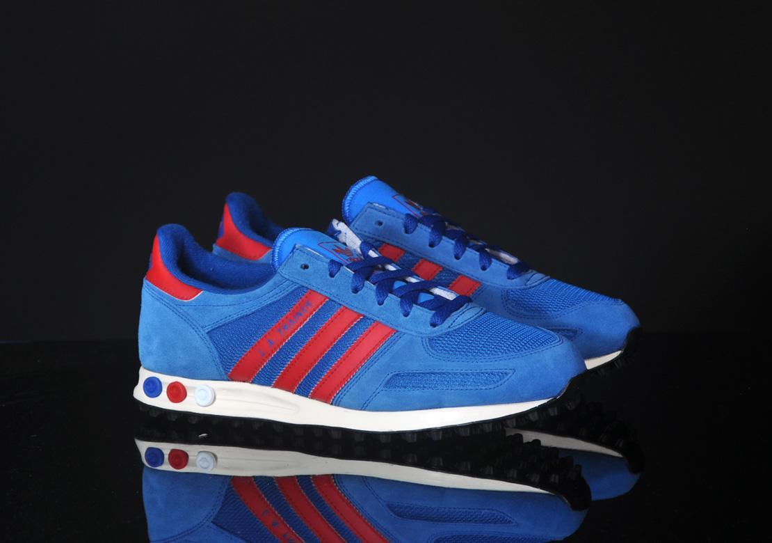 adidas la trainer blue and red