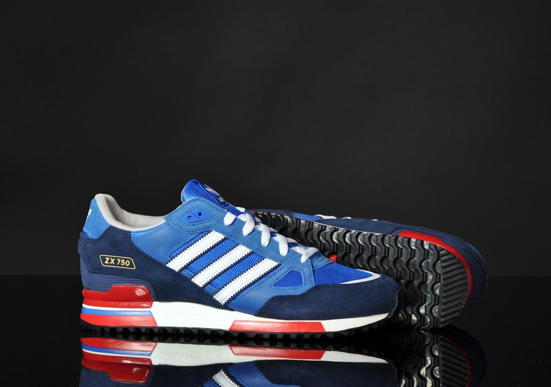 adidas zx 750 white blue red