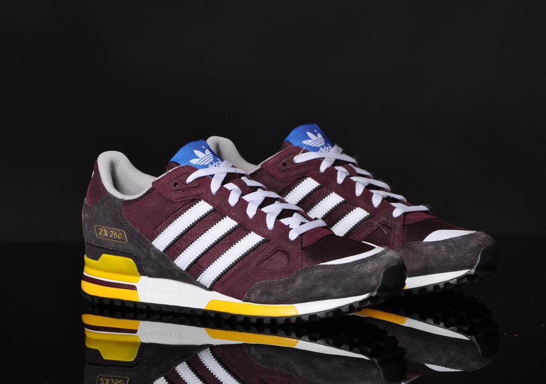 adidas gazelle silver green womens adidas Originals ZX 750 Trainers - Bluebird