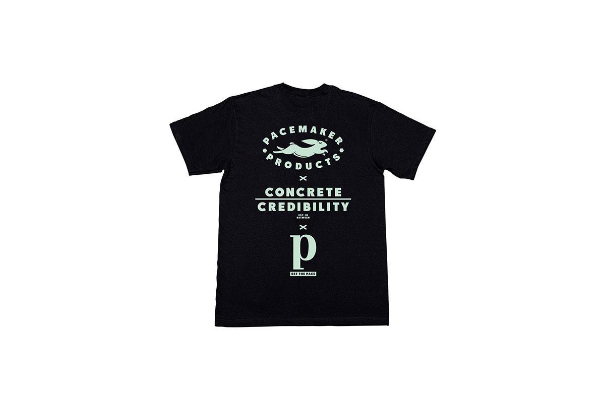 Pacemaker Pace Tee Black & Ocean Green - Image 3