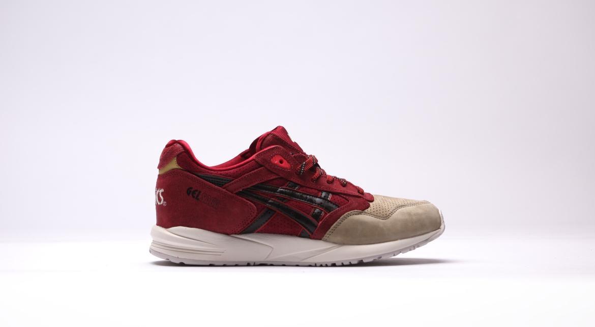 Asics gel saga brown best sale