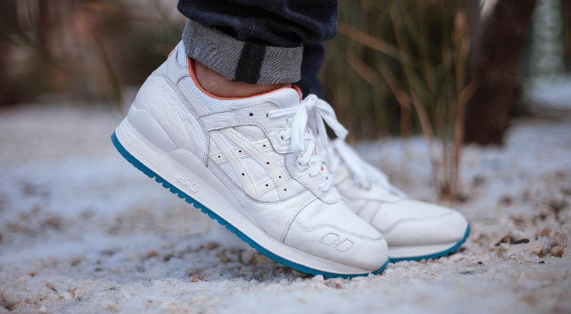 Asics GEL LYTE III 'White Gator' - Image 6