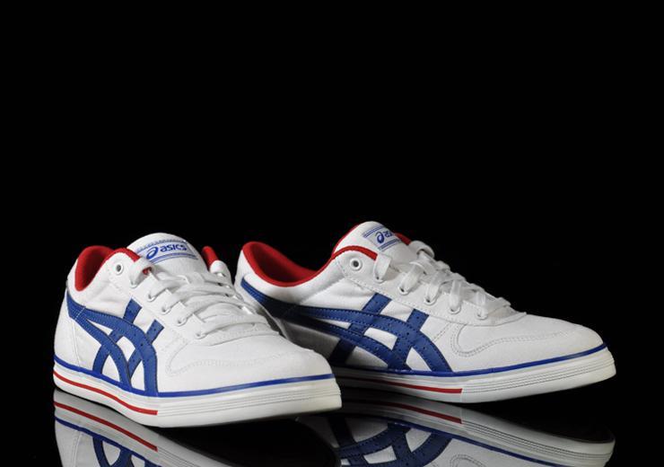 Asics aaron white blue best sale