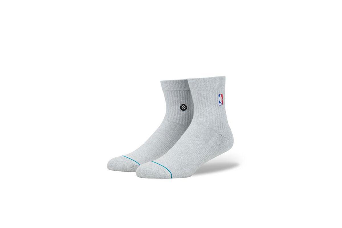 Stance NBA Logoman QTR "Heather Grey"