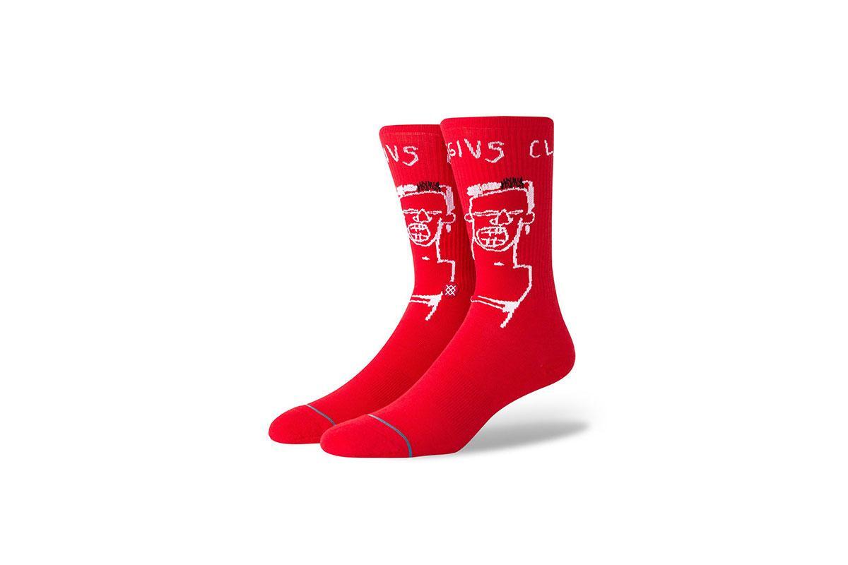 Stance Anthem Basquiat Cassius "Red"