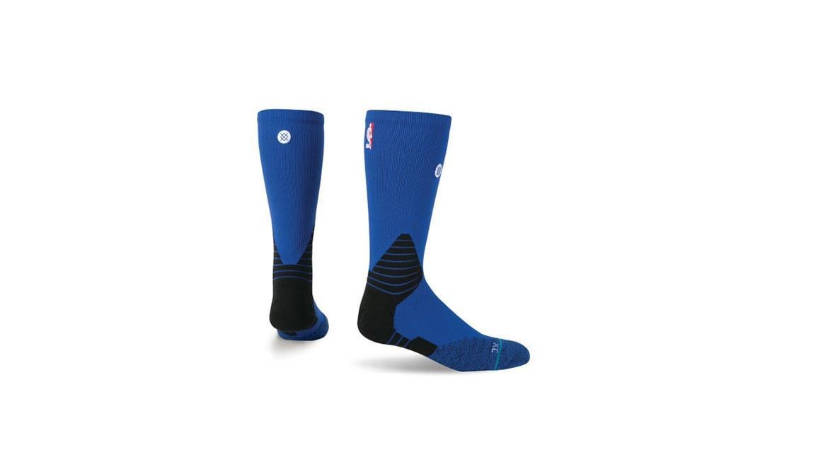 Stance NBA OnCourt Solid Crew Blue