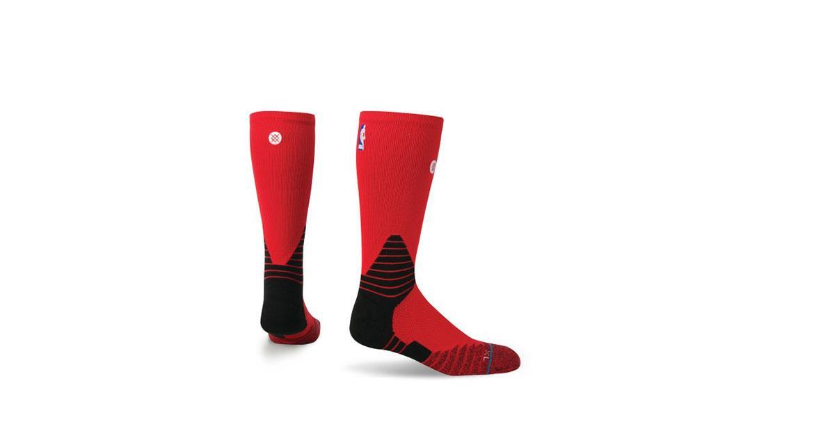 Stance NBA OnCourt Solid Crew Red