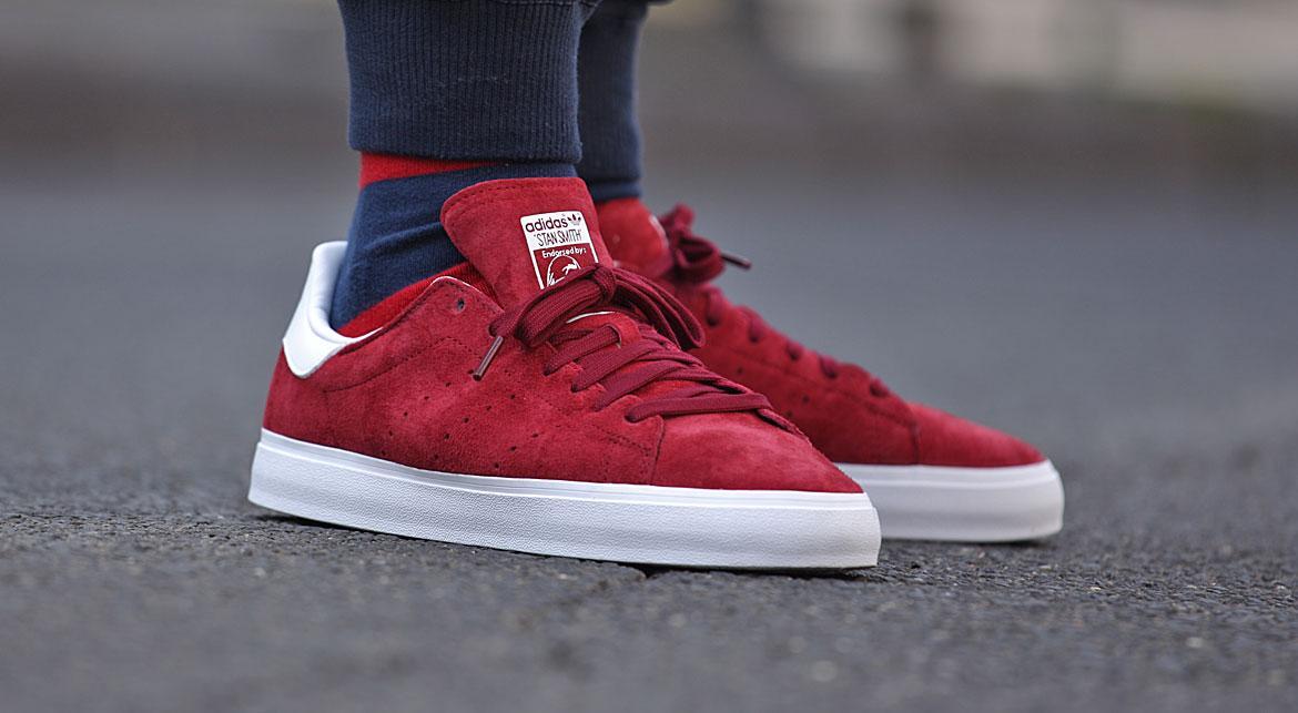 Vulc Grey Adidas Stan Smith Vulc Black Red Adidas Originals Stan
