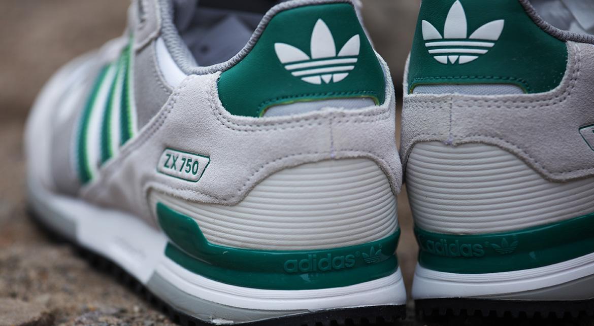 Hot adidas zx 750 white green Sale