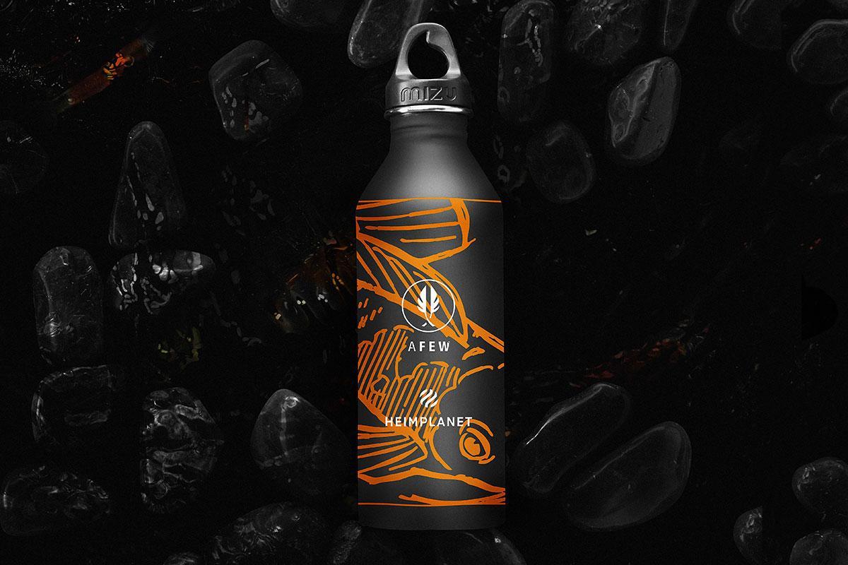 Afew x Heimplanet x Mizu Bottle "Year of the Orange Koi"