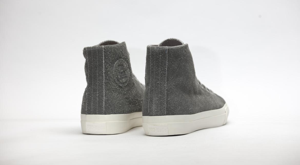 Pro Keds Royal Hi Hairy Suede "Drizzle Grey"