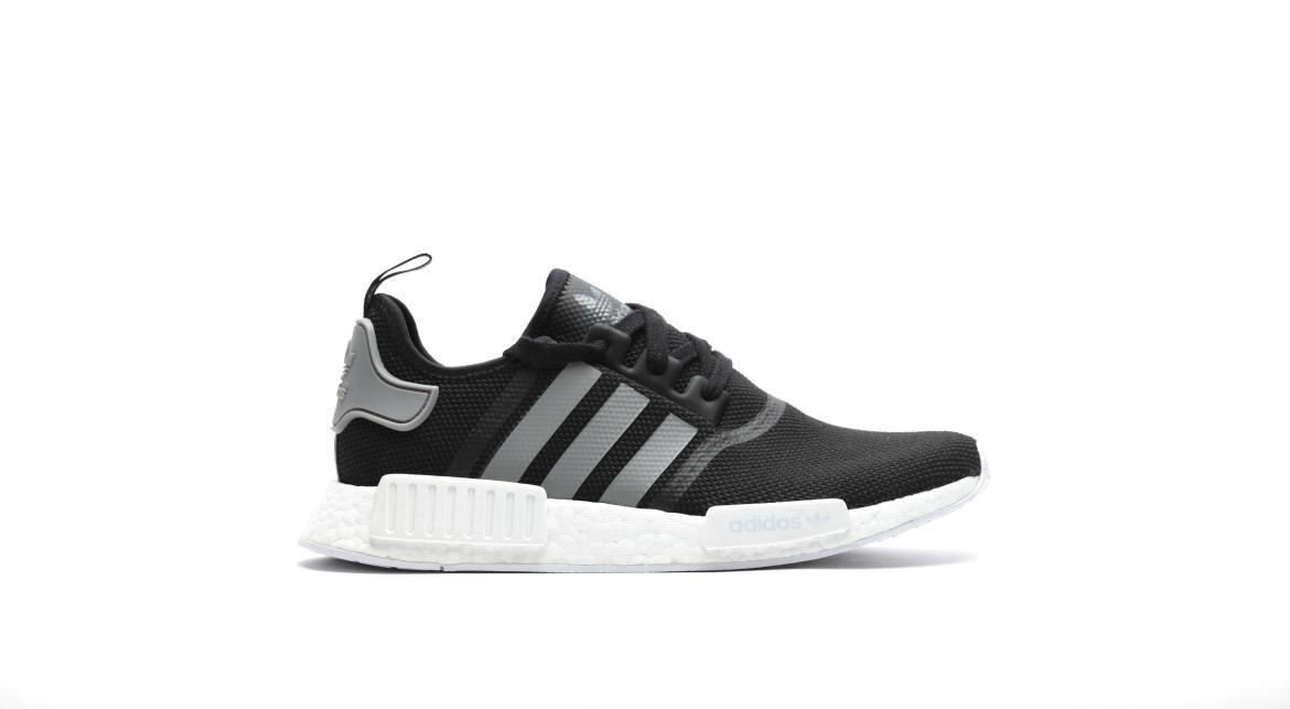 adidas gazelle silver green womens Adidas NMD R1 Grey Core Black main image 1