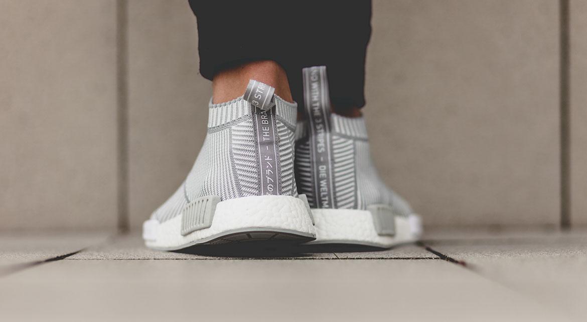 adidas Originals Nmd Original City Sock Boost Primeknit "Solid Grey" |  S32191 | AFEW STORE