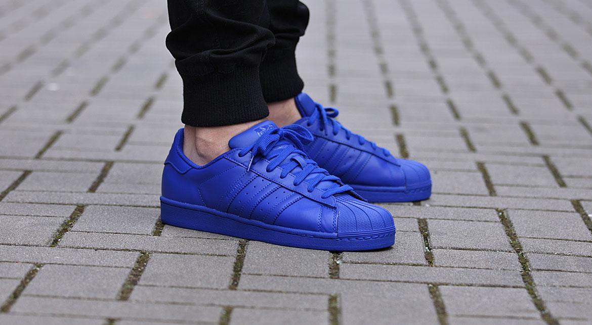 Adidas x Pharrell Williams x Pharrell Superstar 'Bold Blue' - Image 3