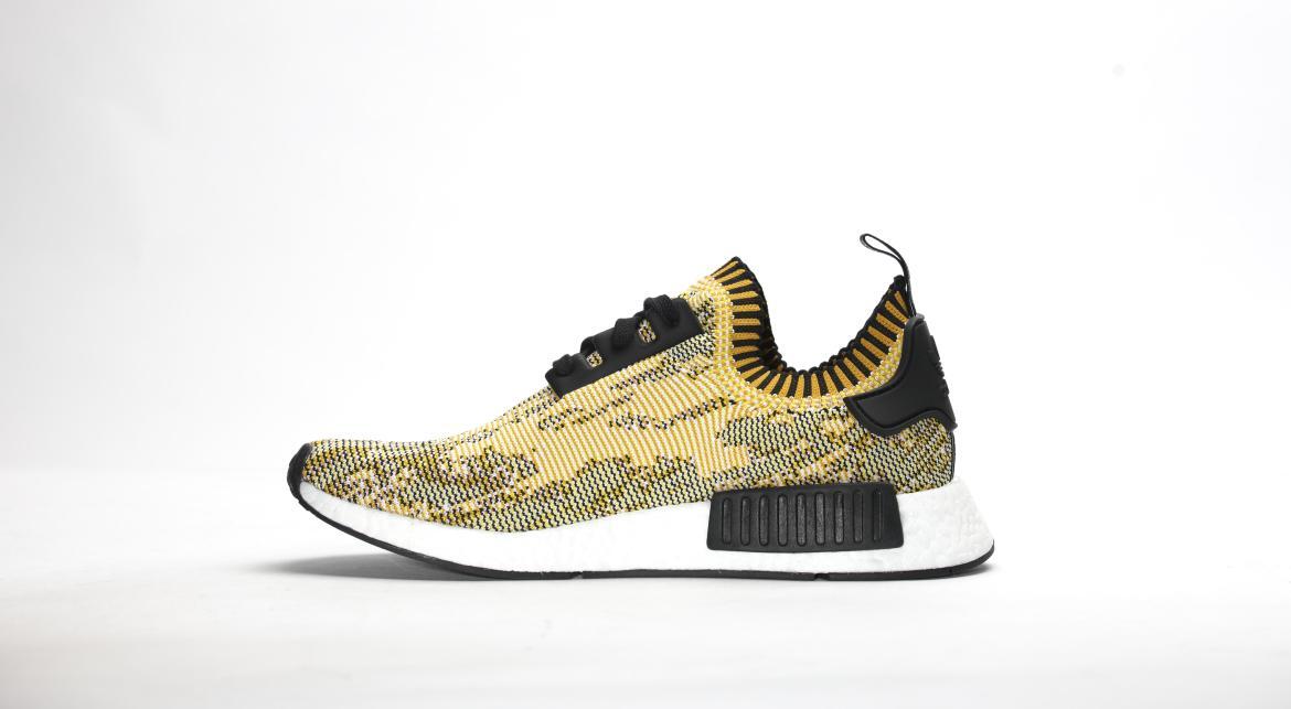 adidas Originals Nmd R1 Boost Runner Primeknit "Black n Yellow" | S42131 |  AFEW STORE