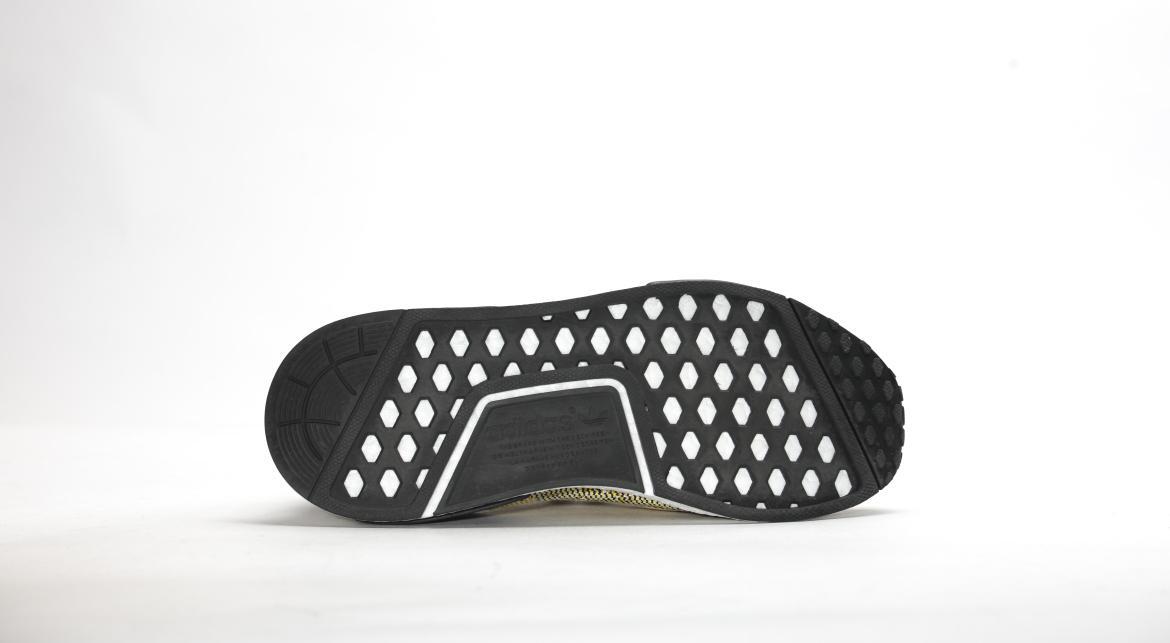 adidas Originals Nmd R1 Boost Runner Primeknit "Black n Yellow" | S42131 |  AFEW STORE