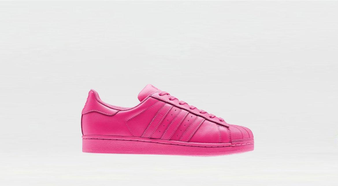 Adidas x Pharrell Williams x Pharrell Superstar 'Semi Solar Pink' - Image 2