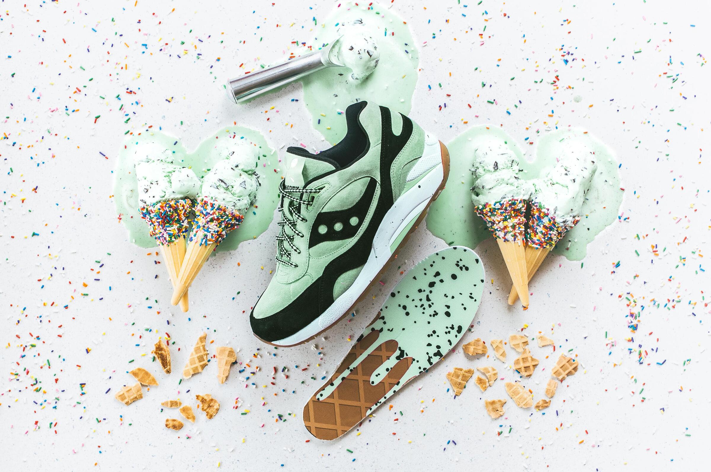 Saucony G9 Shadow 6 "Scoops Pack Green"