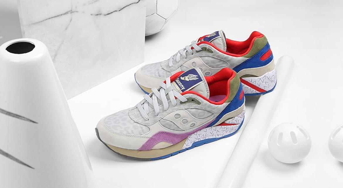 Saucony x Bodega G9 Shadow 6 "Pattern Recognition" Grey - Image 7