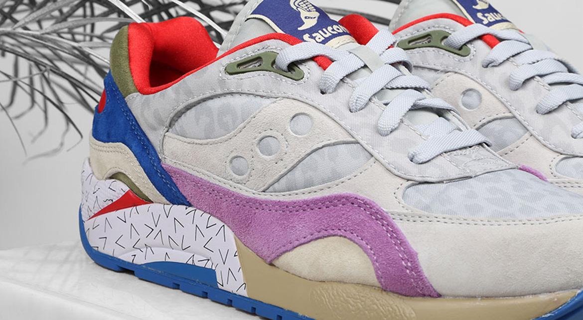 Saucony x Bodega G9 Shadow 6 "Pattern Recognition" Grey - Image 8