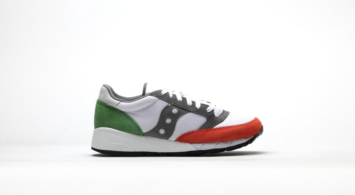 Saucony Jazz 91 Sneakers S70216-3 White Red Green Men\'s 9.5 Saucony Jazz 91 Sneakers S70216-3 White Red Green Men main image 2