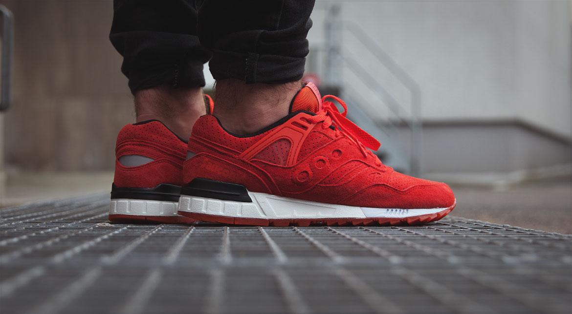 Saucony Grid Sd "Solar Red"