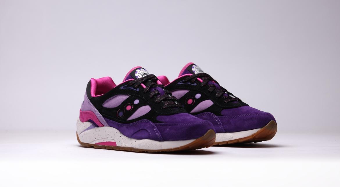Saucony x Feature G9 Control "Barney"