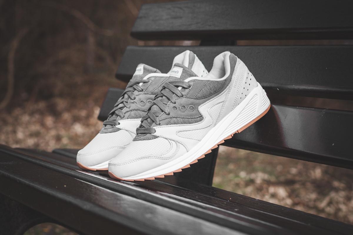 saucony grid 8000 mens brown