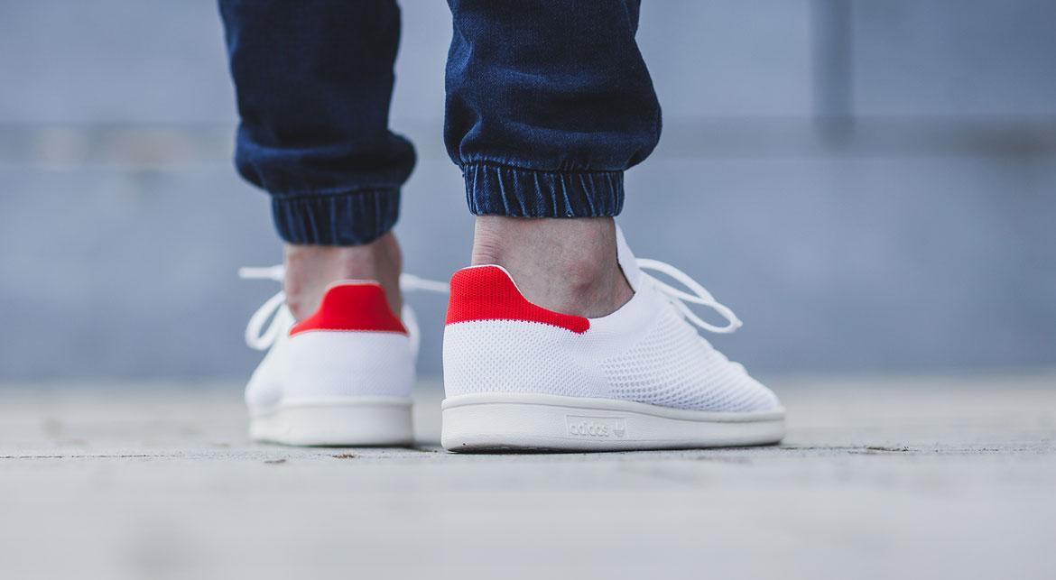 primeknit stan smith red
