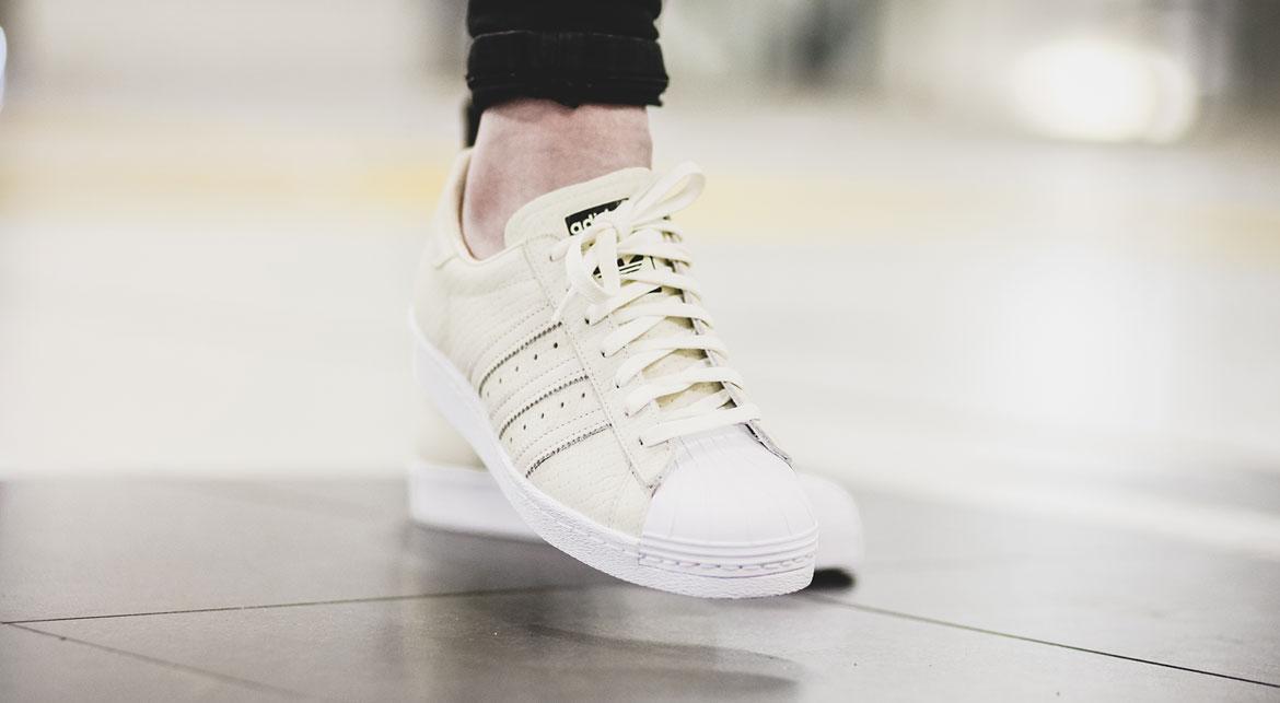 adidas gazelle silver green womens adidas White Superstar 82 SFTM Sneakers main image 1