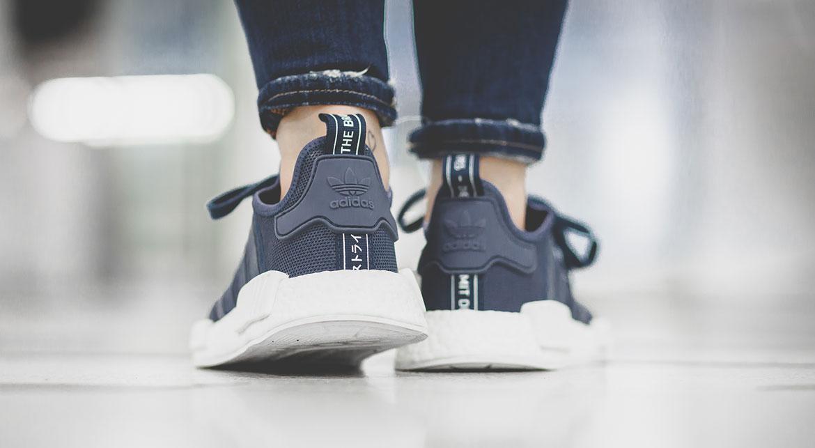 adidas gazelle silver green womens Tnis Adidas NMD_R1 Runner W Tech Ink/Tech Ink/White  NewSkull