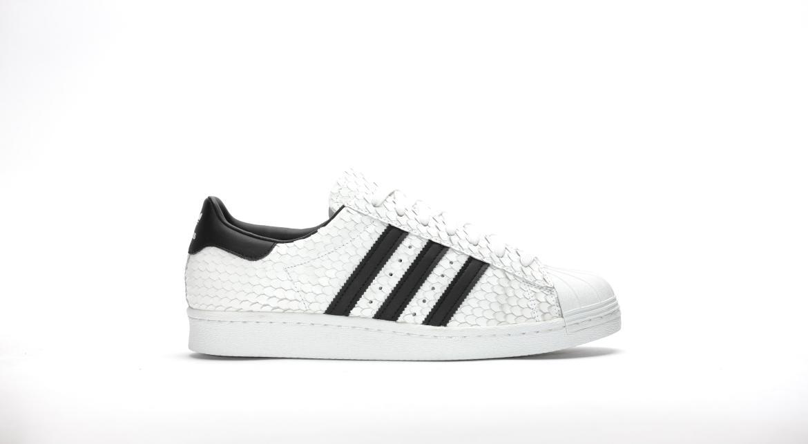 新品 adidas SS SUPERSTAR 80'S 黒×白 US9.5/アディダス スーパースター 80'S ブラック×ホワイト 27.5cm ほぼ新品 スーパースター 80s 2019年製 JP27.0cm G61070 白×黒 生産