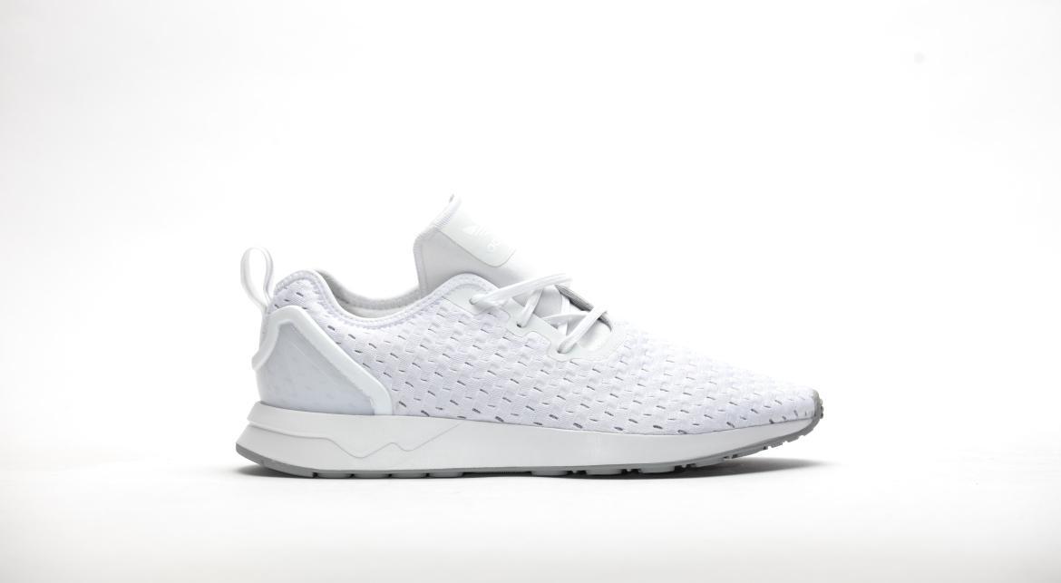 adidas Originals ZX Flux Adv Asym "All White"